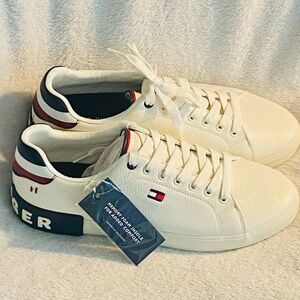 Tommy Hilfiger White Sneakers Classic Casual Design